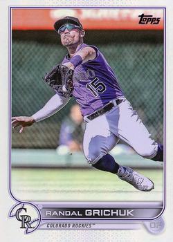 2022 Topps Update - Rainbow Foil #US27 Randal Grichuk Front