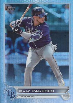 2022 Topps Update - Rainbow Foil #US123 Isaac Paredes Front