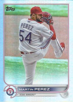 2022 Topps Update - Rainbow Foil #US131 Martin Perez Front