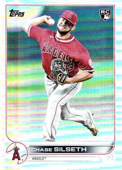 2022 Topps Update - Rainbow Foil #US192 Chase Silseth Front