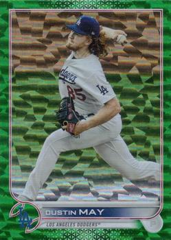 2022 Topps Update - Green Foil #US7 Dustin May Front