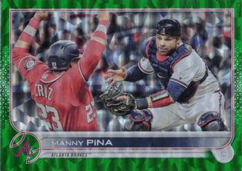 2022 Topps Update - Green Foil #US171 Manny Pina Front