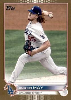2022 Topps Update - Gold #US7 Dustin May Front