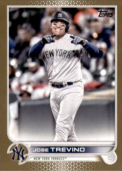 2022 Topps Update - Gold #US10 Jose Trevino Front