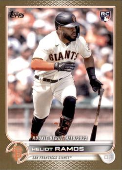 2022 Topps Update - Gold #US17 Heliot Ramos Front