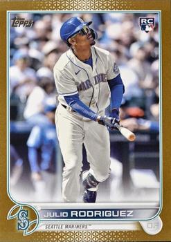 2022 Topps Update - Gold #US44 Julio Rodriguez Front