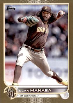 2022 Topps Update - Gold #US48 Sean Manaea Front