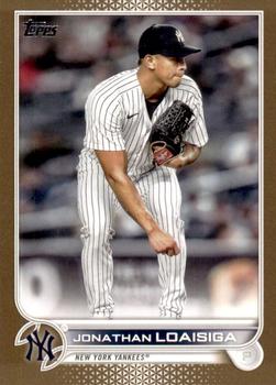 2022 Topps Update - Gold #US56 Jonathan Loaisiga Front