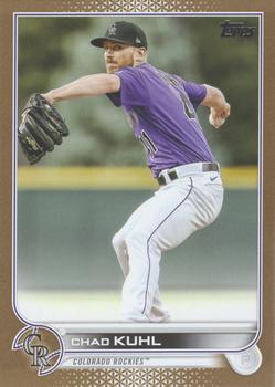 2022 Topps Update - Gold #US71 Chad Kuhl Front