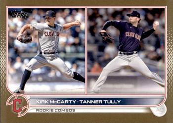2022 Topps Update - Gold #US78 Tanner Tully / Kirk McCarty Front