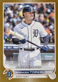 2022 Topps Update - Gold #US79 Spencer Torkelson Front