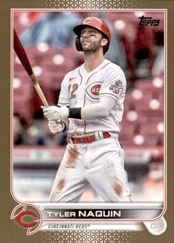 2022 Topps Update - Gold #US80 Tyler Naquin Front