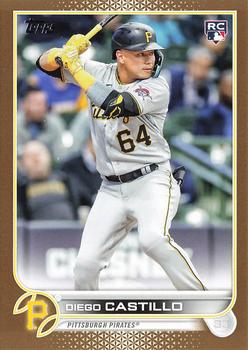 2022 Topps Update - Gold #US85 Diego Castillo Front