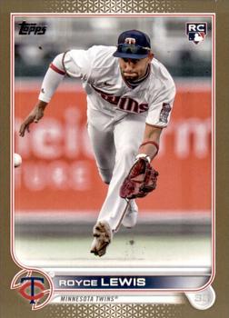 2022 Topps Update - Gold #US105 Royce Lewis Front