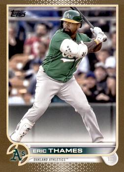 2022 Topps Update - Gold #US121 Eric Thames Front
