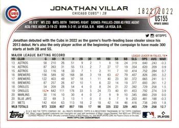 2022 Topps Update - Gold #US155 Jonathan Villar Back