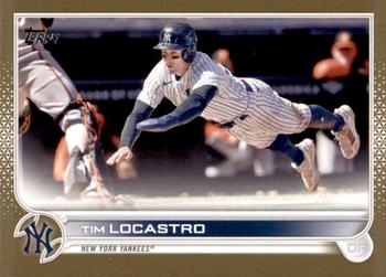2022 Topps Update - Gold #US156 Tim Locastro Front