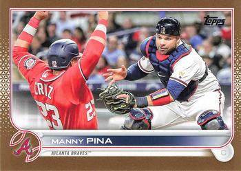 2022 Topps Update - Gold #US171 Manny Pina Front