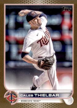 2022 Topps Update - Gold #US191 Caleb Thielbar Front