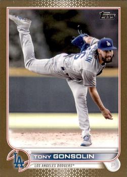 2022 Topps Update - Gold #US252 Tony Gonsolin Front
