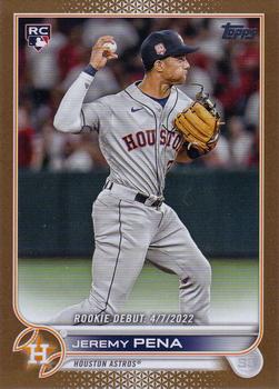 2022 Topps Update - Gold #US276 Jeremy Pena Front