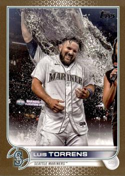 2022 Topps Update - Gold #US291 Luis Torrens Front