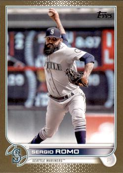 2022 Topps Update - Gold #US322 Sergio Romo Front