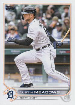 2022 Topps Update - Advanced Stat #US199 Austin Meadows Front