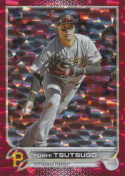 2022 Topps Update - Red Foil #US46 Yoshi Tsutsugo Front