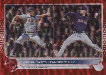 2022 Topps Update - Red Foil #US78 Kirk McCarty / Tanner Tully Front