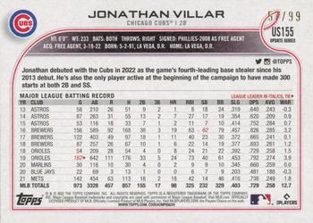 2022 Topps Update - Vintage Stock #US155 Jonathan Villar Back