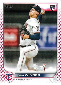2022 Topps Update - Independence Day #US6 Josh Winder Front