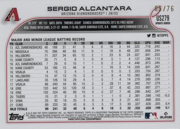 2022 Topps Update - Independence Day #US279 Sergio Alcantara Back