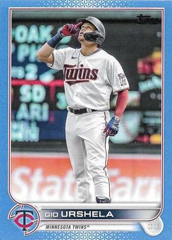 2022 Topps Update - Father's Day Powder Blue #US130 Gio Urshela Front