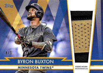2022 Topps Update - All-Star Stitches Jumbo Relics #ASJC-BB Byron Buxton Front