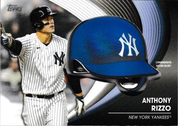 2022 Topps Update - Commemorative Batting Helmet Relic Manufactured Relics #BH-AR Anthony Rizzo Front