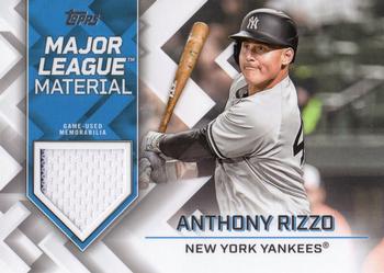 2022 Topps Update - Major League Material Relics #MLM-AR Anthony Rizzo Front