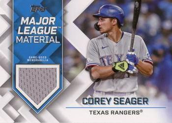 2022 Topps Update - Major League Material Relics #MLM-CS Corey Seager Front