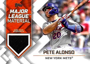 2022 Topps Update - Major League Material Relics #MLM-PA Pete Alonso Front