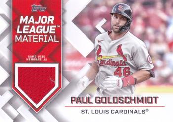2022 Topps Update - Major League Material Relics #MLM-PGO Paul Goldschmidt Front
