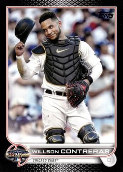 2022 Topps Update - 2022 MLB All-Star Game Black #ASG-5 Willson Contreras Front