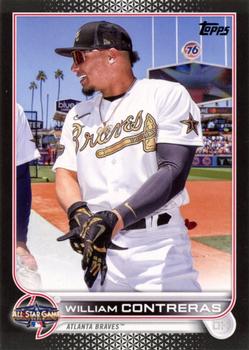 2022 Topps Update - 2022 MLB All-Star Game Black #ASG-49 William Contreras Front