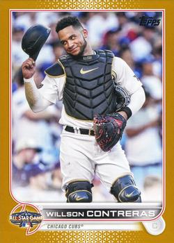 2022 Topps Update - 2022 MLB All-Star Game Gold #ASG-5 Willson Contreras Front