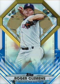 2022 Topps Update - Diamond Greats Die Cuts Blue #DGDC-54 Roger Clemens Front