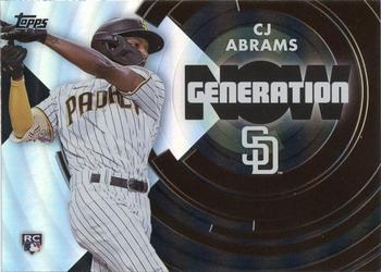 2022 Topps Update - Generation Now #GN-63 CJ Abrams Front