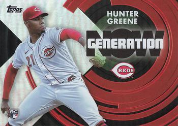 2022 Topps Update - Generation Now #GN-64 Hunter Greene Front