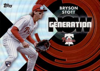 2022 Topps Update - Generation Now #GN-66 Bryson Stott Front