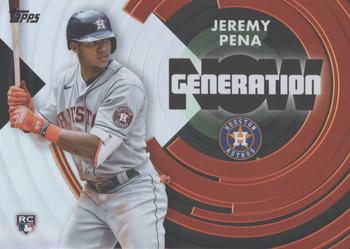 2022 Topps Update - Generation Now #GN-69 Jeremy Pena Front