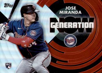 2022 Topps Update - Generation Now #GN-71 Jose Miranda Front