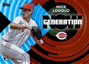 2022 Topps Update - Generation Now Blue #GN-65 Nick Lodolo Front